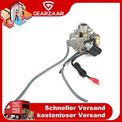 Vergaser 24mm Ersatz für Roller GY6 125ccm REX RS Standard Motorrad Ersatz