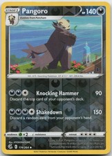 pangoro pokemon card XY50 Holo Rare Near Mint This is of the Rare rarity. Pangoro #174 Prices | Pokemon