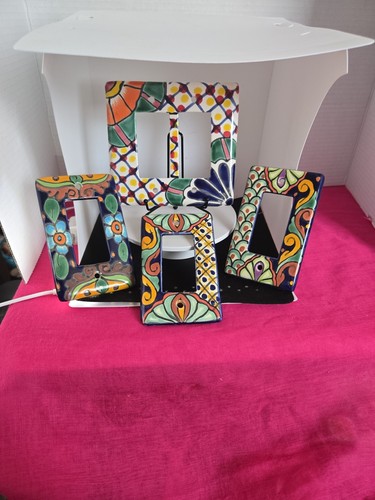 Talavera Wall Switch Plates Good Condition