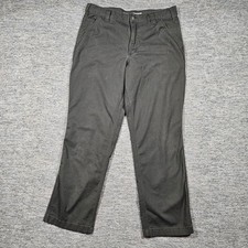 Y2K Carhartt Relaxed Fit Rugged Flex BN2291-M Gray Carpenter Pants Size 34x30