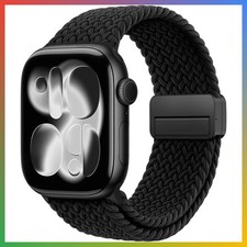 Braided Magnetic Band Compatible with Apple Watch for Women Men