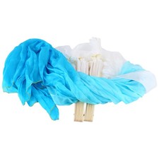 1 Paio di Ventagli di Bambù di Danza del Ventre Imitazione Ventagli Lunghi 4273