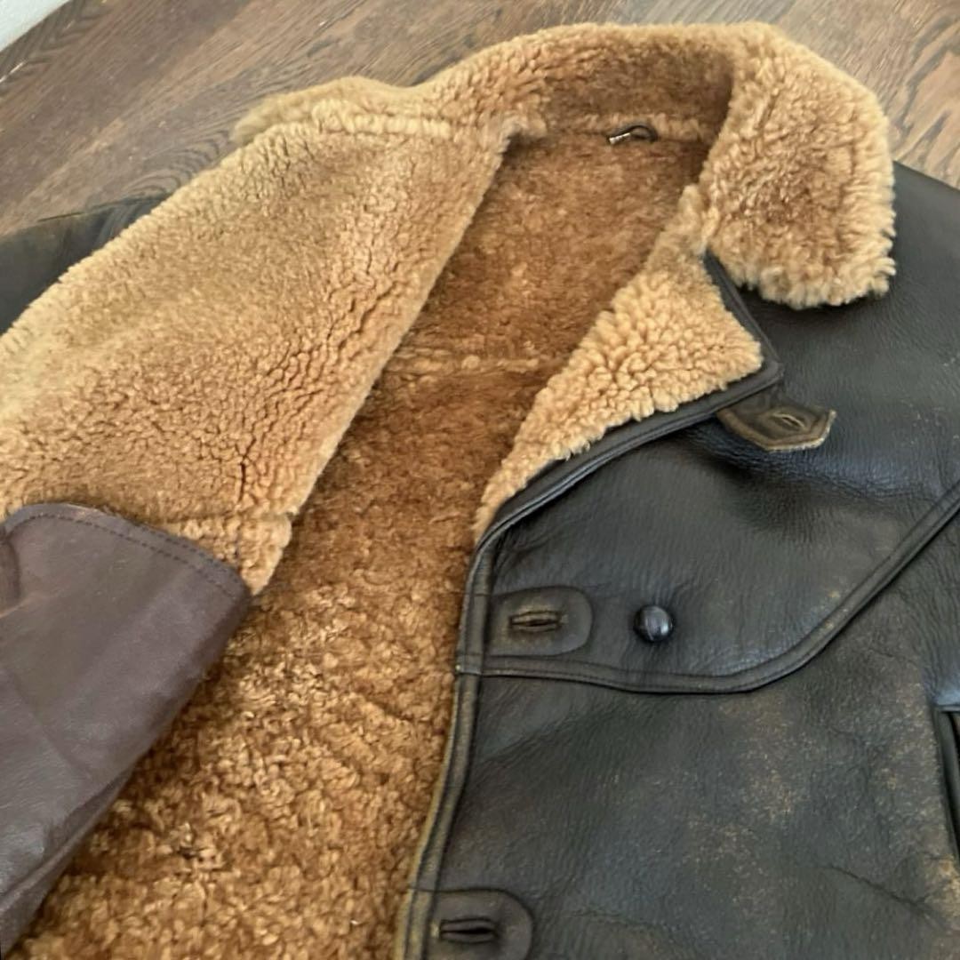 Vintage Ultra Cold Windproof Genuine Leather Blouson