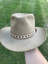 Texas Resistol Cowboy Hat Self Conforming Roundup Collection Western Style 7 1/2