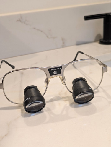 Orascoptic Research Dental Loupe Glasses Titanium Z87 Frame