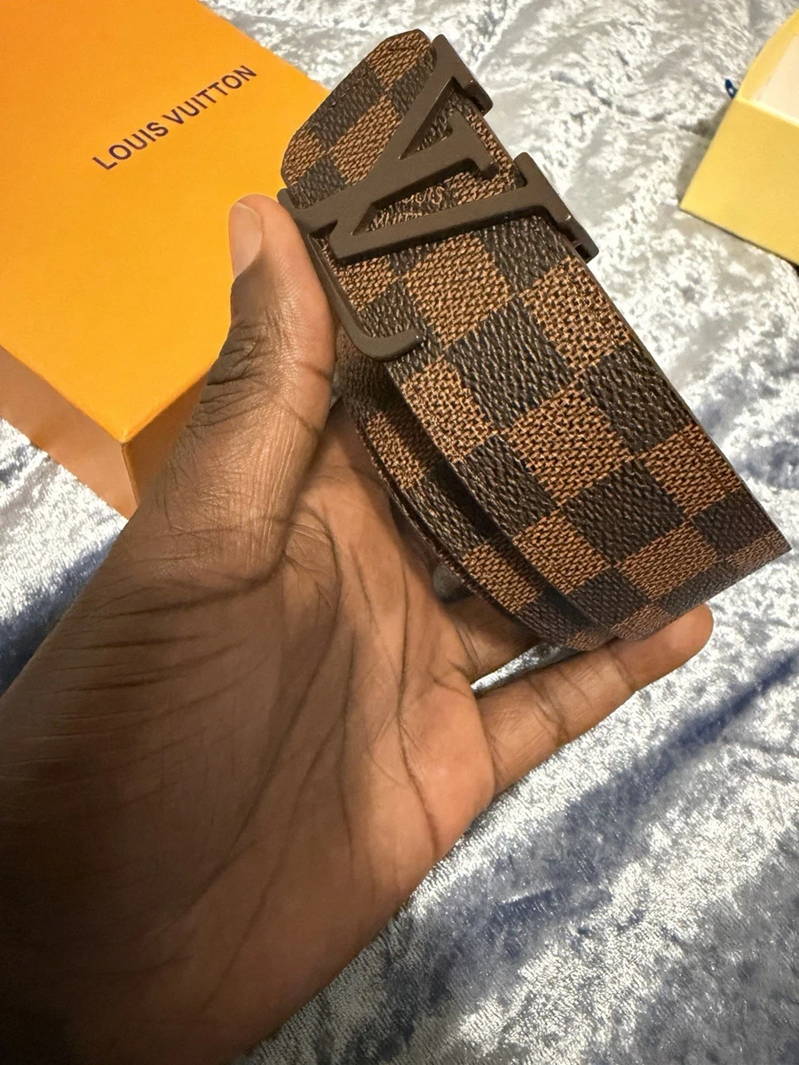 Louis Vuitton Leather Brown Belts for Men for sale | eBay