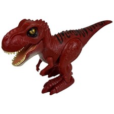 Zuru Robo Alive Dino Wars Red T-Rex 7" figure Untested