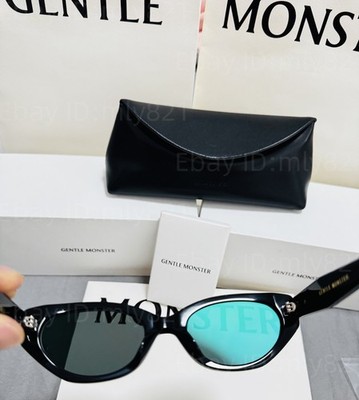 GentleMonster Sunglasses Rococo 01 Black Frame Black Lenses | eBay