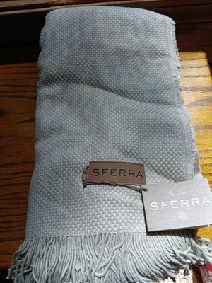 Sferra Bristol cotton/alpaca throw blanket