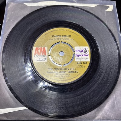 The Checkmates Ltd : Proud Mary /Spanish Harlem 7  Vinyl  VG+/VG+