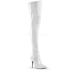 white hooker boots