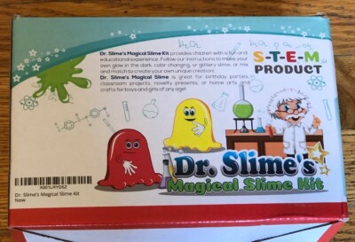 Dr. Slime's Magical Slime Kit -New in Opened/Damaged Box