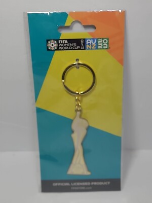 FIFA Women's World Cup AU NZ 2023 2D Trophy Keychain (FIFA Official Product)