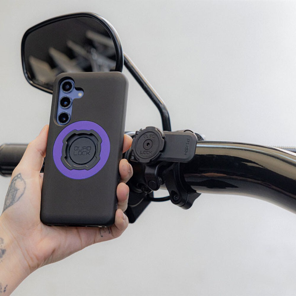アクセサリー QUAD LOCK Handlebar Mount Pro Quad Lock Motorcycle Handlebar Mount Pro Large - Helmet House