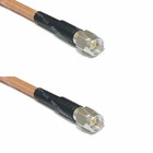 RG142 SMA MALE PLUG to SMA MALE PLUG Coaxial Low Loss RF Pigtail Coax Cable USA