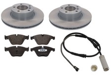 PER BMW SERIE 320D M SPORT (E93) DISCHI FRENO ANTERIORI PASTIGLIE SENSORE FILO