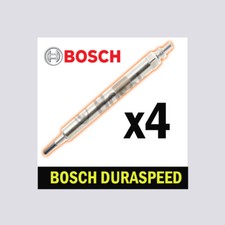 4x Bosch Glow Plugs For Bmw F30 F80 2.0 12-16 316d 318d 320d 325d Duraspeed
