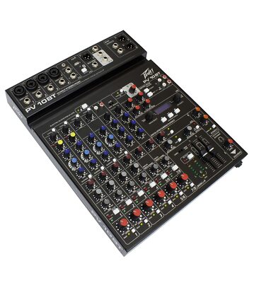 Peavey PV  10BT Compact 10 Channel Mixer with Bluetooth