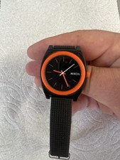 nixon time teller black
