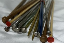 Lot Knitting Needles/Crochet Hooks 22ct. Multiple Sizes Vintage Bates Boye