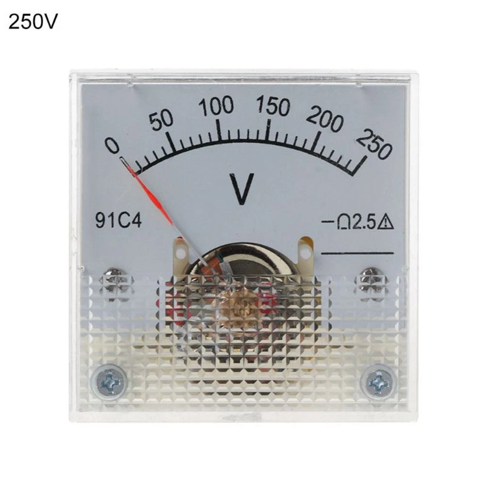 91C4 V DC Voltmeter Pointer Type Voltage Meter Home eBay