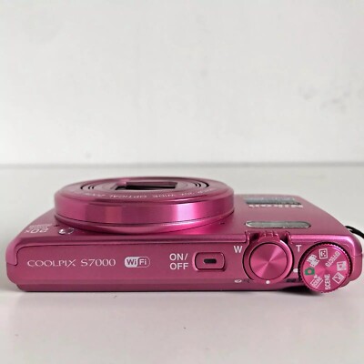 Nikon COOLPIX S7000 20倍光学ズーム #3052 Nikon COOLPIX S7000 16.0MP 20X Optical Zoom Vintage Digital Camera