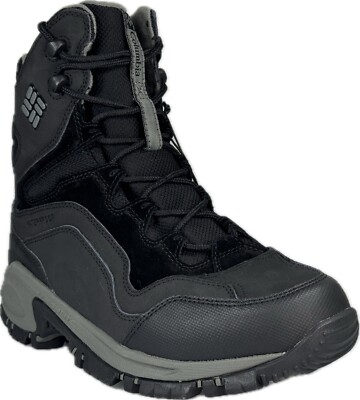 COLUMBIA BACKRAMP Techlite Men's Black Waterproof Boots Size 7