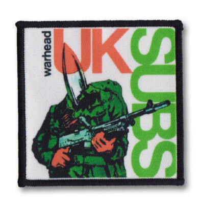 UK Subs Another Warhead Sew-on Patch Punk Rockers 1977