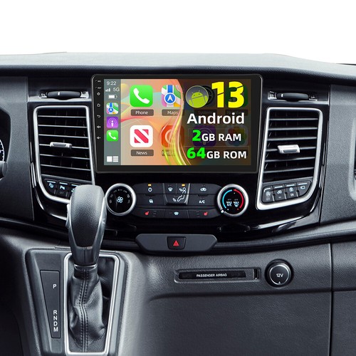 2+64GB Android 13.0 Carplay Car Stereo Radio For Ford Transit 350 2018--2023 GPS