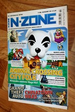 2008 Nintendo N-Zone Magazin Animal Crossing Wario Land Dragon Ball Origins 