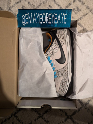 Nike Men's SB Dunk Olympics Safari Black Orange Electric Pack (FZ1233-002) 14