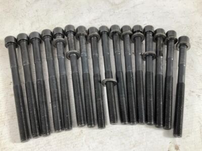 06-17 Lexus GS350 3.5L AT AWD Engine Cylinder Head Bolt Set Of 16 B