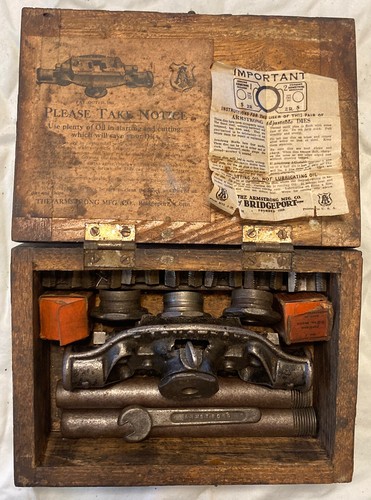 Antique F. Armstrong Pipe Threader Die 