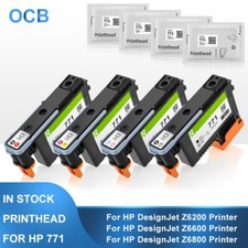 Cabezal de impresión de 4 piezas/conjunto para impresora HP 771 para HP Designjet Z6200 Z6600 Z6800