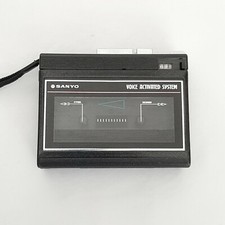 Vintage Sanyo Compact Cassette Recorder M-1130 Parts/Repair/Not Working