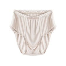 2pcs/lot 100 Mulberry Silk Underwear Men U Briefs Real Silk Underwear Pants A 