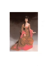 1:12 Visual Mini Doll Dressing Made Easy~By Dana ~ LOREN~ Tutorial & Pattern