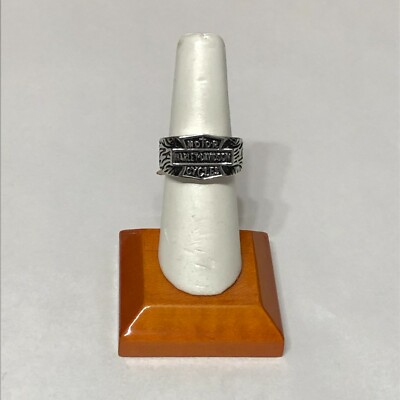 NEW HARLEY DAVIDSON BAR & SHIELD MENS STAINLESS STEEL RING SZE 9, 10, 11