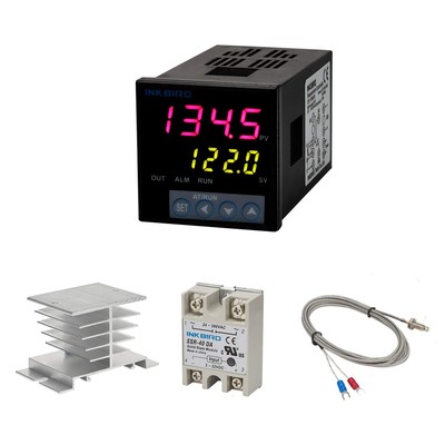 PID Temperature Controller Kit High Voltage 100ACV to 240ACV Comes with SSR 4...