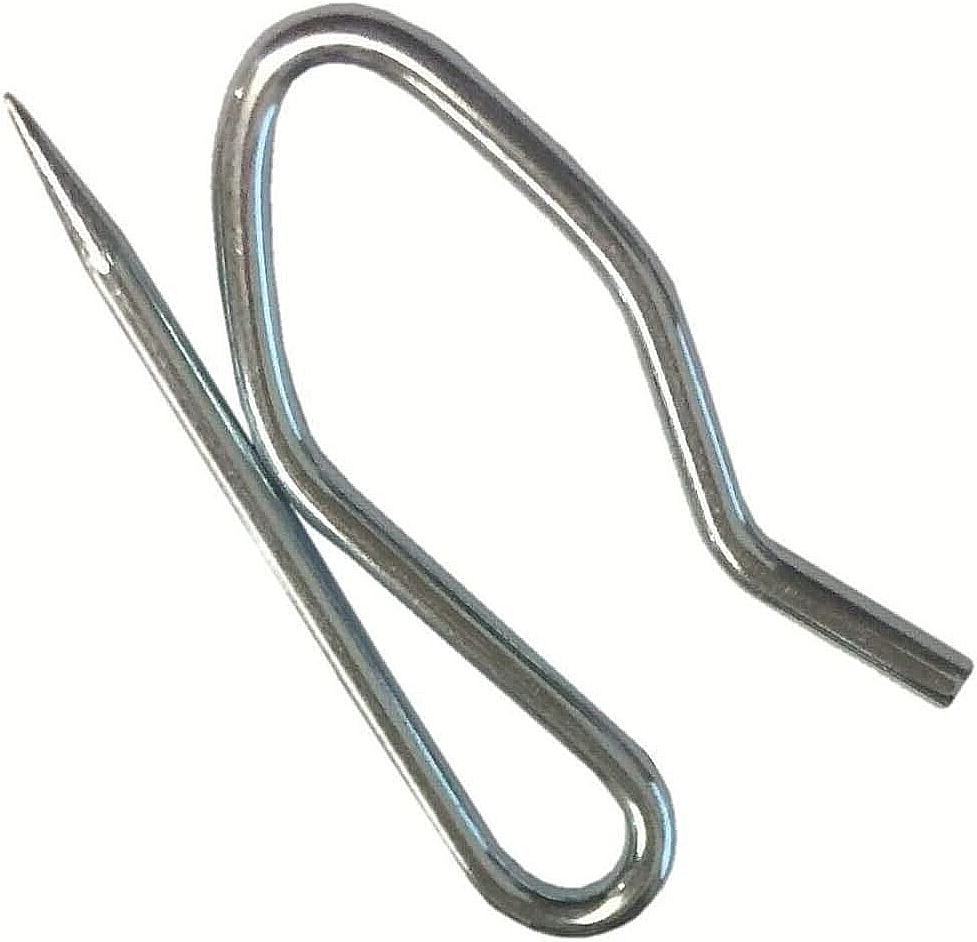 50 PIN IN HOOKS CURTAIN HOOKS French Pinch Pleat Fabric Workroom Steel Sundries