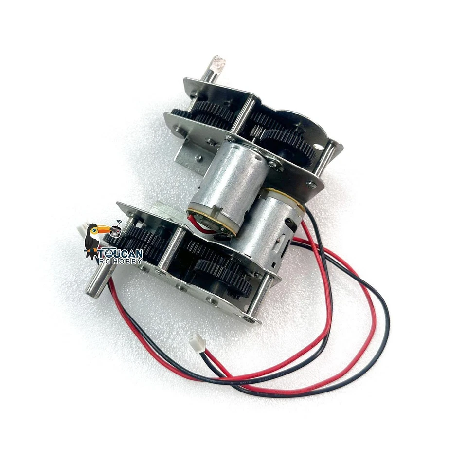 M+L 49mm Metal Steel Gearbox 1/16 RC Tank Henglong 3818 3819 3848 3849 3858 3859 - Image 2 of 4