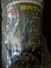 McDonald's The Lego Movie Happy Meal Toy 3 Batman Cup New NIB Bat Man plastic