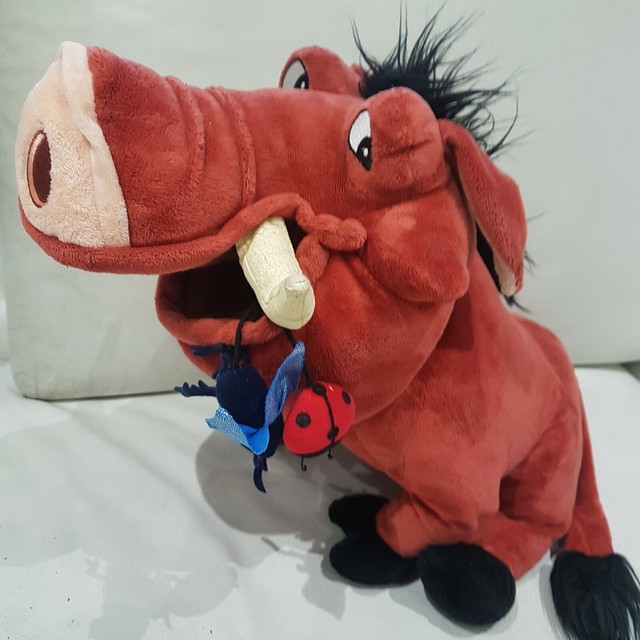 pumba cuddly toy
