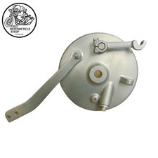 1974 74 BULTACO MATADOR MK4 SD FRONT BRAKE PLATE & BRAKE SHOES