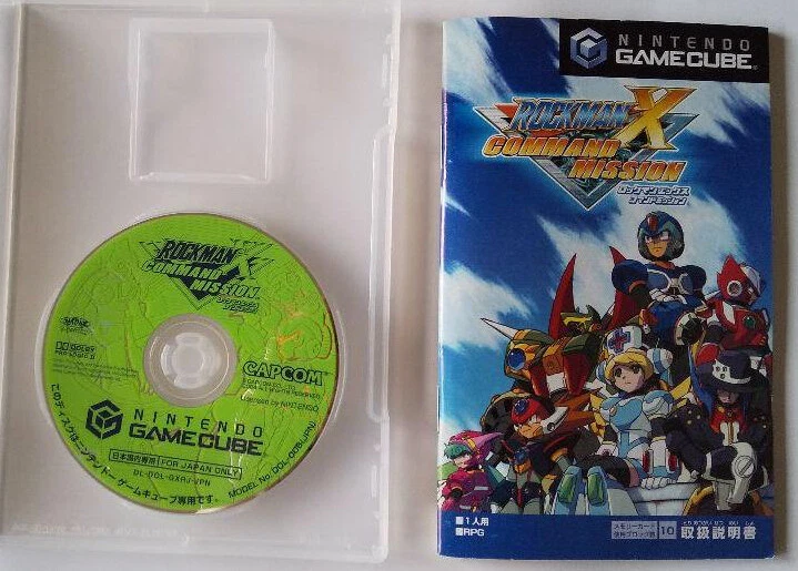 Rockman X Command Mission Nintendo Gamecube Capcom Japanese ver Tested - Image 3 of 4