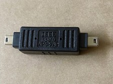 IEEE 1394 Adapter 4pin to 4pin Male