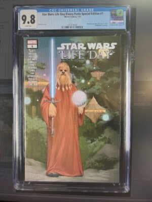 Star Wars Life Day #1 For Light and Life Day variant CGC 9.8 ltd to 1,000