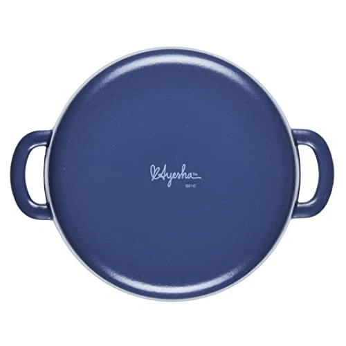 Ayesha Curry Enameled Cast Iron Dutch Oven/casserole Pot With Lid 6 Quart Anchor - Picture 10 of 11