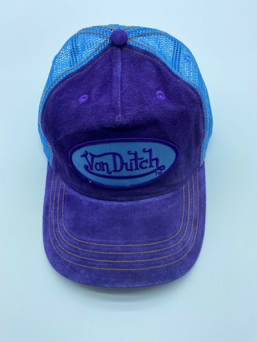 Von Dutch Original Suede Trucker Hat 
