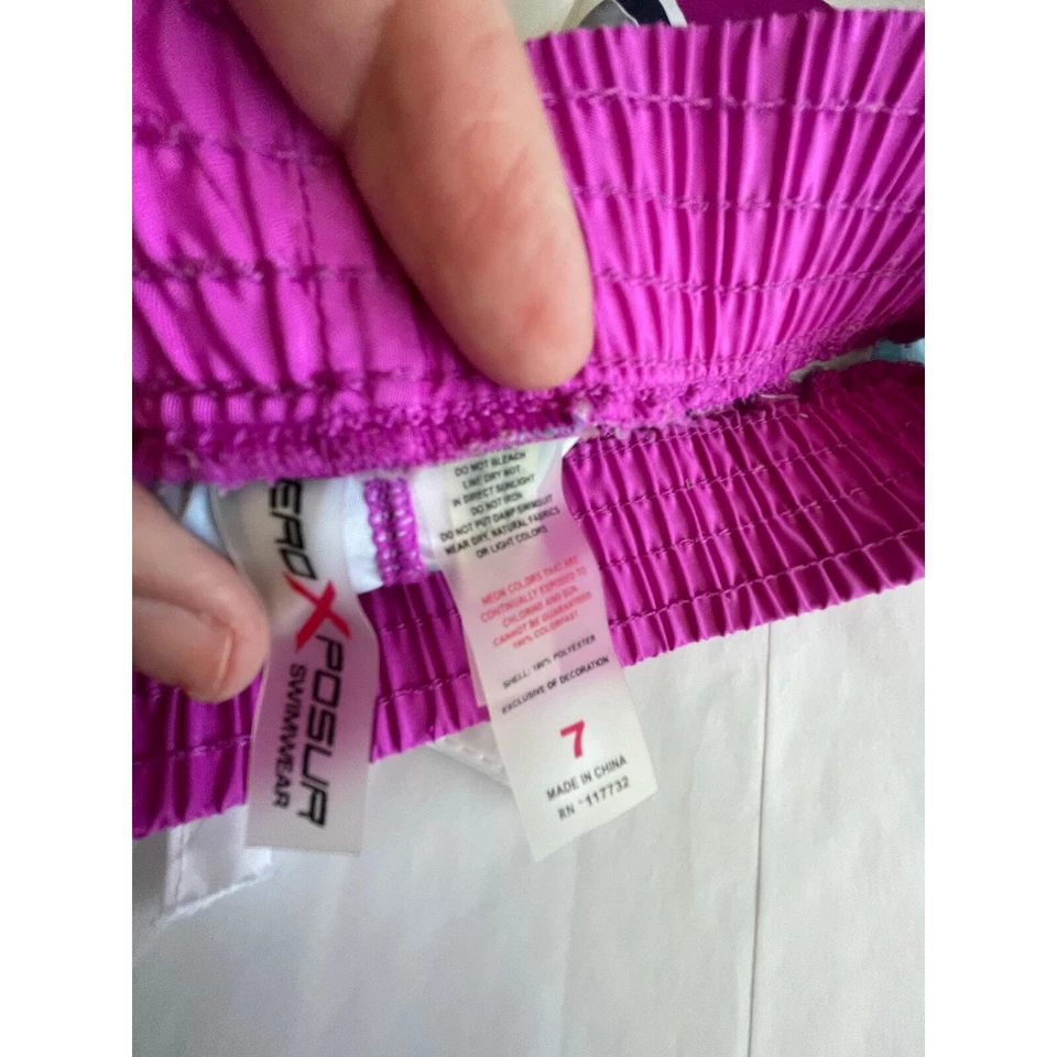 Zero Xposur elastic waist shorts lightweight athletic Size 7 girls. - Image 3 of 3